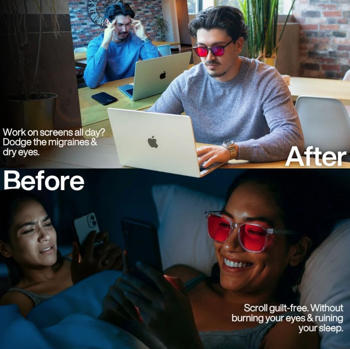 NeuroNight™ Blue Light Blockers - Unisex